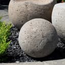 Garden Sphere Hypertufa 12"